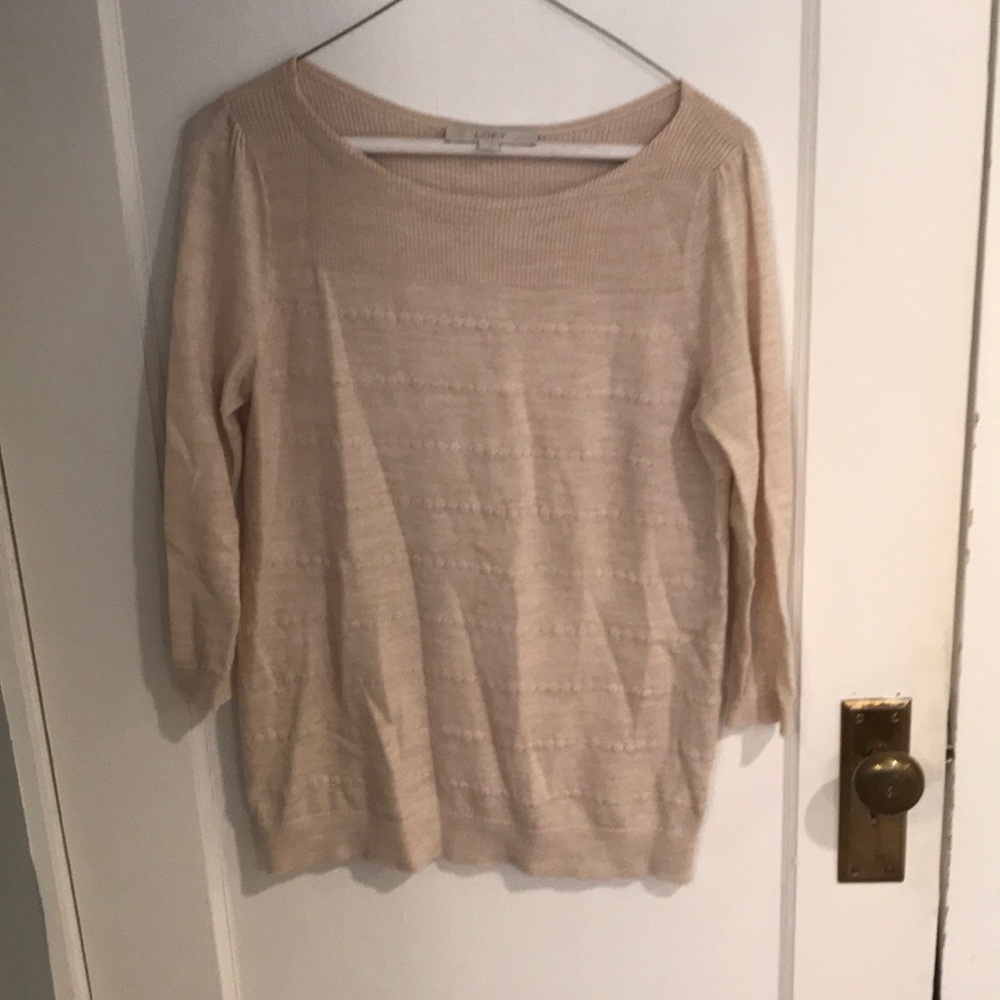 Cream sweater